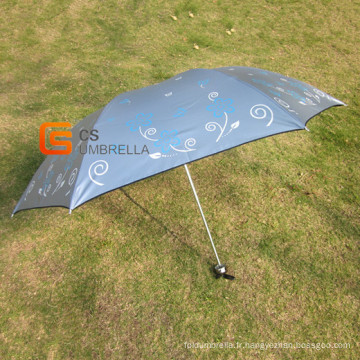 Couleur 4 adhésif pliage parapluie avec impression (YSF4013B)
